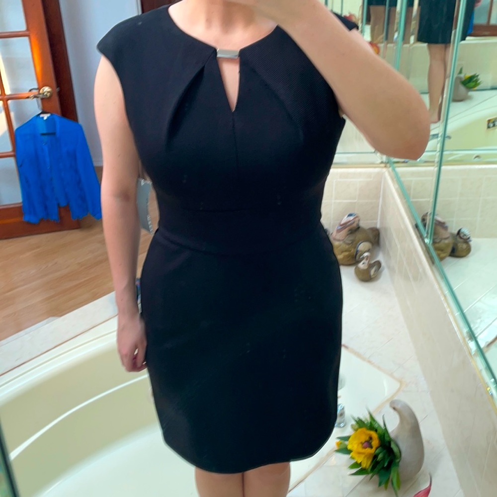 Formal black dress